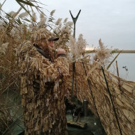 Халат маскировочный длинный ДУ, цвет сухой камыш (Х13) Халат маскировочный длинный ДУ, цвет сухой камыш (Х13)