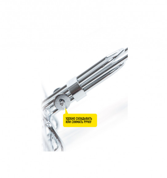 Решетка-гриль 22х35см со съемной ручкой FORESTER MOBILE  BQ-S01M