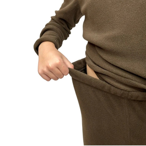 Комплект термобелья Русская охота "Polar fleece" детский (шоколад)