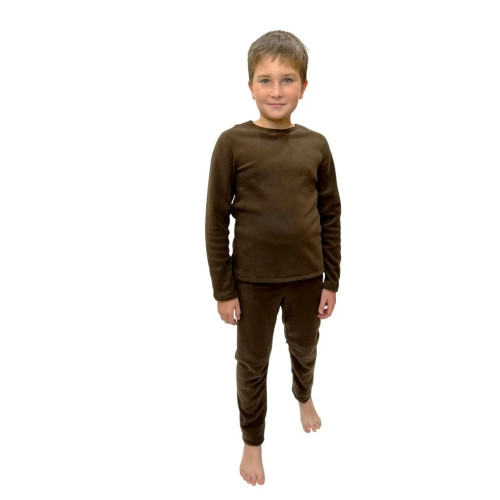 Комплект термобелья Русская охота "Polar fleece" детский (шоколад)