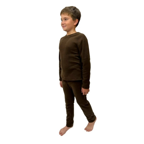Комплект термобелья Русская охота "Polar fleece" детский (шоколад)