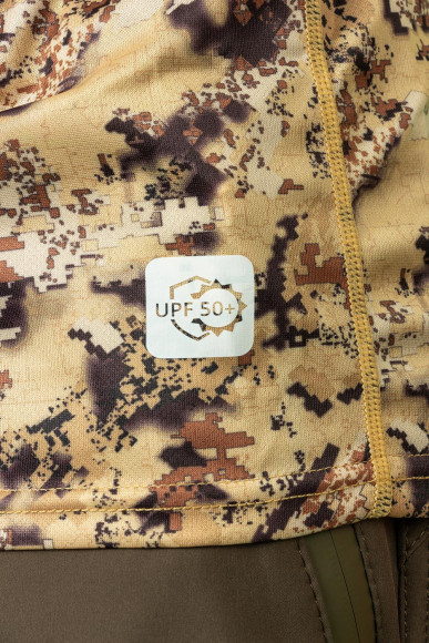 Лонгслив с капюшоном Novatex Pride Ocelot цвет камыш Лонгслив с капюшоном Novatex Pride Ocelot цвет камыш