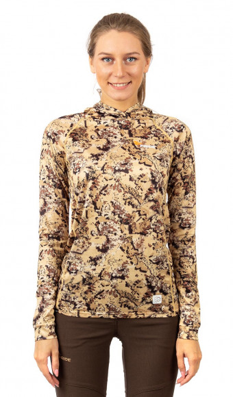 Лонгслив с капюшоном Novatex Pride Ocelot цвет камыш Лонгслив с капюшоном Novatex Pride Ocelot цвет камыш