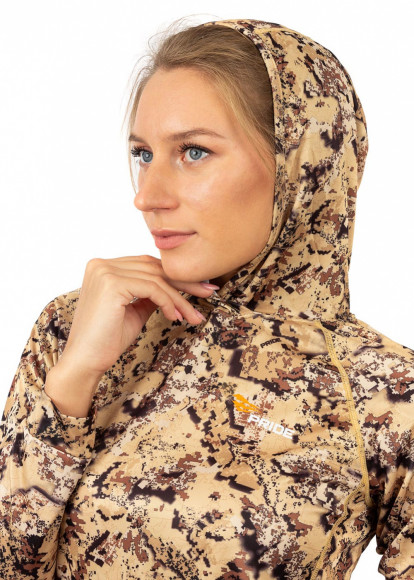 Лонгслив с капюшоном Novatex Pride Ocelot цвет камыш Лонгслив с капюшоном Novatex Pride Ocelot цвет камыш