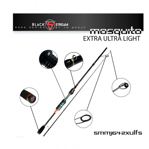 Спиннинг Sprut Mosquito MJ 198XUL 1.98м 0.5-7г