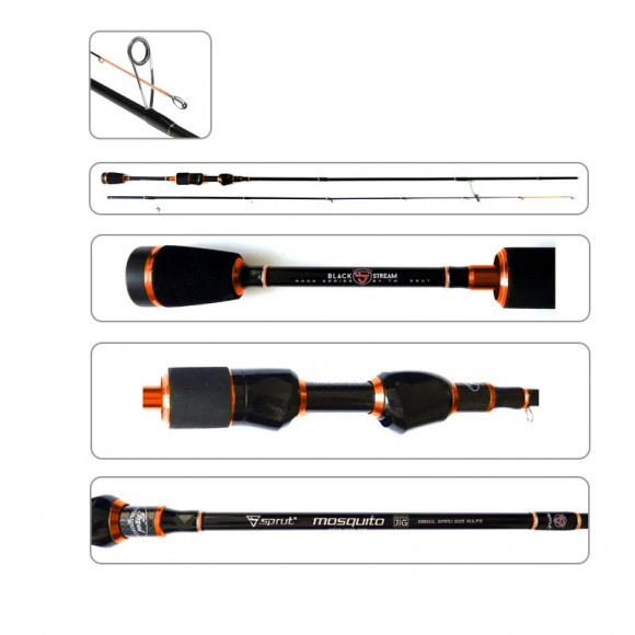 Спиннинг Sprut Mosquito MJ 198XUL 1.98м 0.5-7г Спиннинг Sprut Mosquito MJ 198XUL 1.98м 0.5-7г