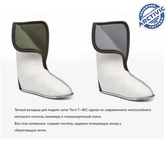 Сапоги зимние Torvi T- 40°C (ЭВА+ПУ, 5-ти слойным вкладышем) Сапоги зимние Torvi T- 40°C (ЭВА+ПУ, 5-ти слойным вкладышем)