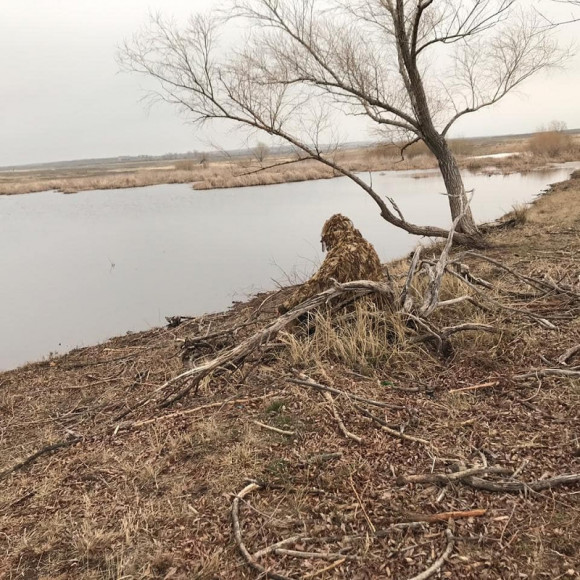 Халат маскировочный ДУ, цвет пожухлой травы и кукурузы Халат маскировочный ДУ, цвет пожухлой травы и кукурузы