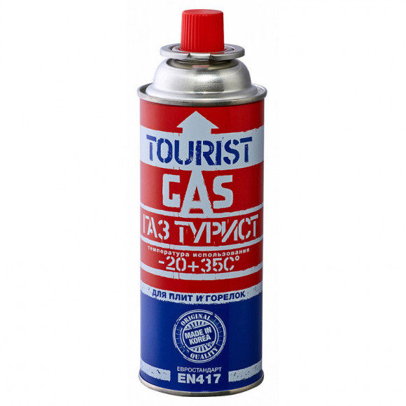 Газовый баллон TOURIST (TB-220) 220гр цанг всесезонный для портативных приборов