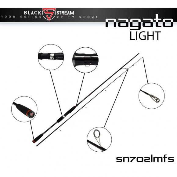 Спиннинг Sprut Nagato 213L 2.13м 3-18г