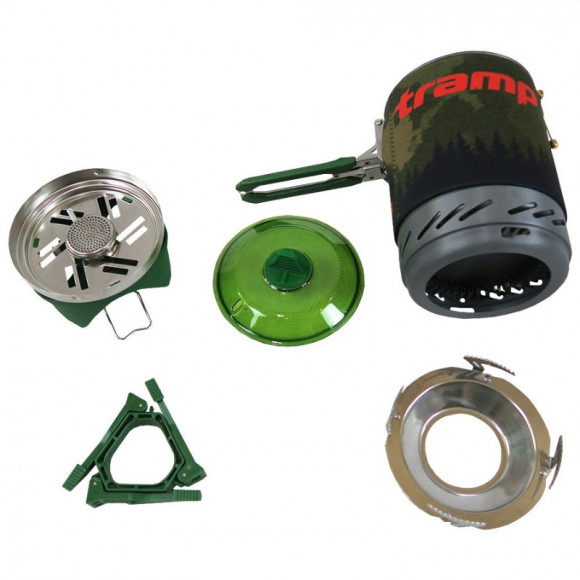 Горелка TRAMP TRG-115, система приготовления пищи 2,2кВ, 1л.