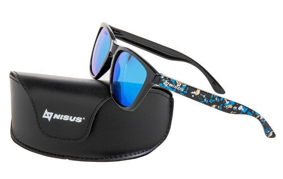 Очки поляризационные Nisus N-OP-PF1914-B  в жестком чехле