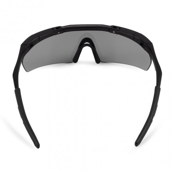 Очки стрелковые ShotTime Lynx, защитные, чёрные, 3 линзы, футляр (GST-012-BLK-K) Очки стрелковые ShotTime Lynx, защитные, чёрные, 3 линзы, футляр (GST-012-BLK-K)