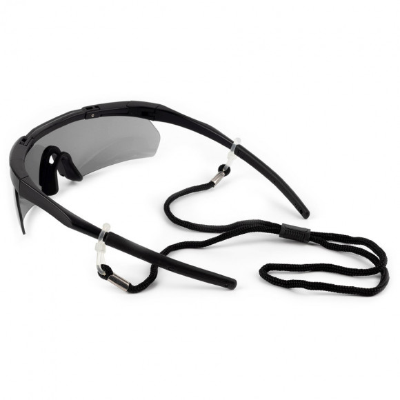 Очки стрелковые ShotTime Lynx, защитные, чёрные, 3 линзы, футляр (GST-012-BLK-K) Очки стрелковые ShotTime Lynx, защитные, чёрные, 3 линзы, футляр (GST-012-BLK-K)