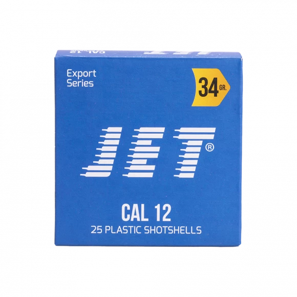 Патрон JET 12/70 дробь 34 гр. Патрон JET 12/70 дробь 34 гр.