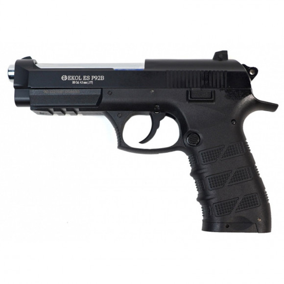 Пневматический пистолет Ekol ES P92 B Black (металл, blowback) к.4.5мм 3 Дж