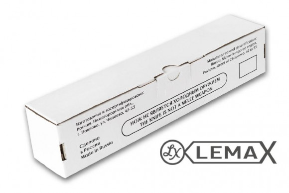 Нож Lemax Боец сталь Х12МФ Нож Lemax Боец сталь Х12МФ