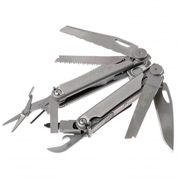 Мультитул Leatherman Wave Plus 2H  18 функций, нейлоновый чехол Мультитул Leatherman Wave Plus 2H  18 функций, нейлоновый чехол
