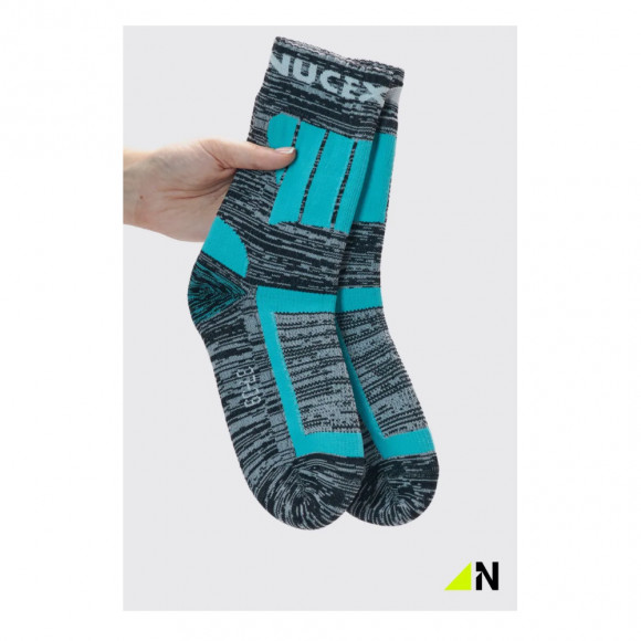 Носки NUCEX непромокаемые цвет серый, голубой