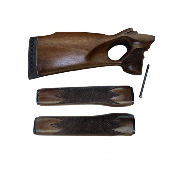 Комплект приклад и цевье Тигр (орех, Монте-Карло, ортопедический) (1661) Комплект приклад и цевье Тигр (орех, Монте-Карло, ортопедический) (1661)