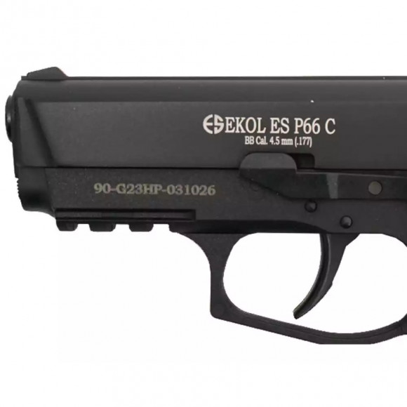 Пневматический пистолет Ekol ES P66 C Black (металл) к.4.5мм 3 Дж Пневматический пистолет Ekol ES P66 C Black (металл) к.4.5мм 3 Дж