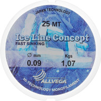 Леска Allvega Ice Line Concept 25м