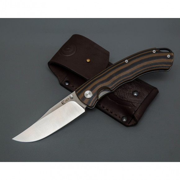 Нож складной ИП Семин Таежник, сталь AUS-10, рукоять G10 Нож складной ИП Семин Таежник, сталь AUS-10, рукоять G10