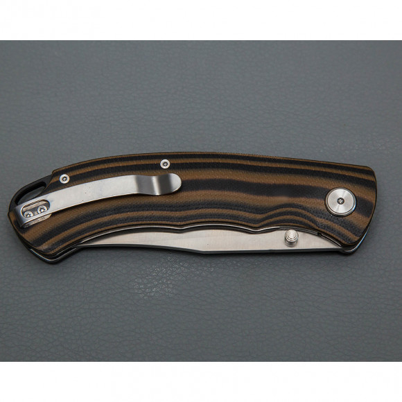 Нож складной ИП Семин Таежник, сталь AUS-10, рукоять G10 Нож складной ИП Семин Таежник, сталь AUS-10, рукоять G10