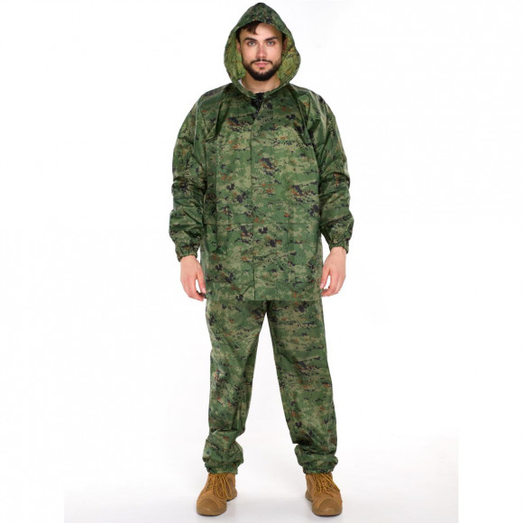Костюм Русская охота ветровлагозащитный (ВВЗ) цифра Костюм Русская охота ветровлагозащитный (ВВЗ) цифра