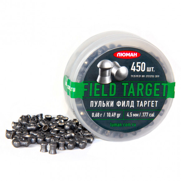 Пуля для пневматики Люман Fieid Target 0,68г Пуля для пневматики Люман Fieid Target 0,68г