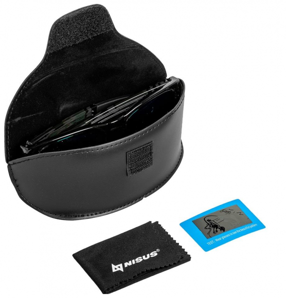 Очки поляризационные Nisus в жестком чехле