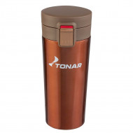 Термос-кружка TONAR 400мл кофейный HS.TMK-02 Термос-кружка TONAR 400мл кофейный HS.TMK-02