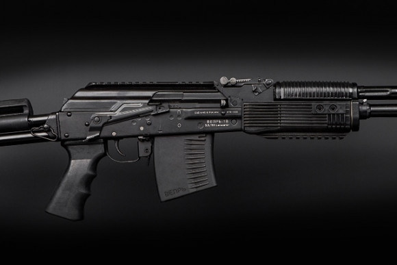 Карабин охотничий ВПО-222-02 к.9,6*53 Lancaster (пластиковый стационарный приклад, L=590 мм)