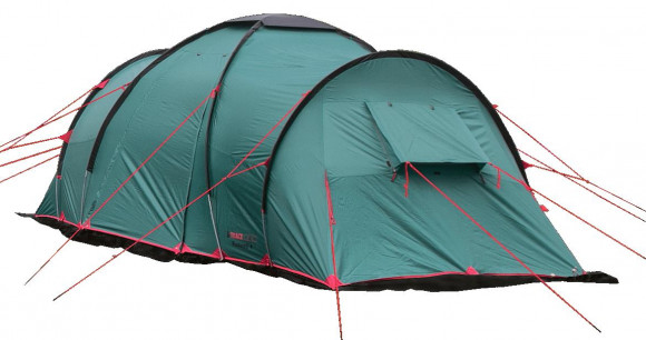 Палатка BTrace Ruswell 4 (T0263) цвет зеленый