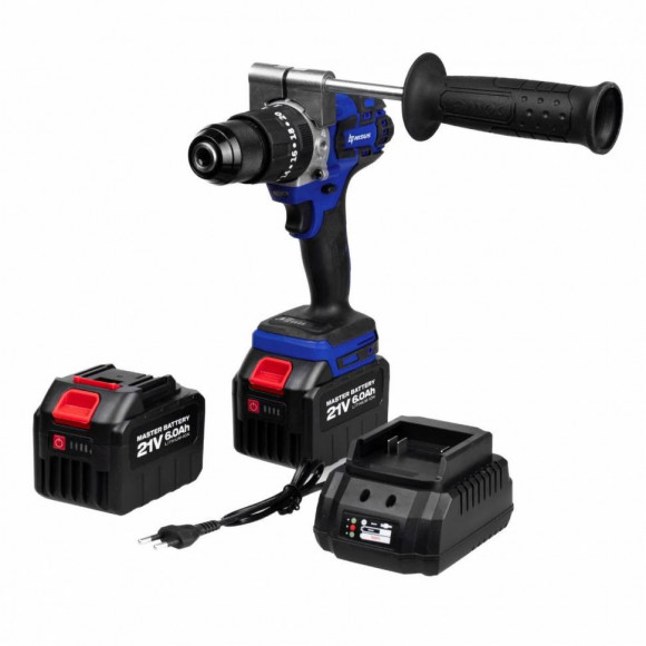 Шуруповерт-электробур Nisus N-CJ-1001, 21V, 6A