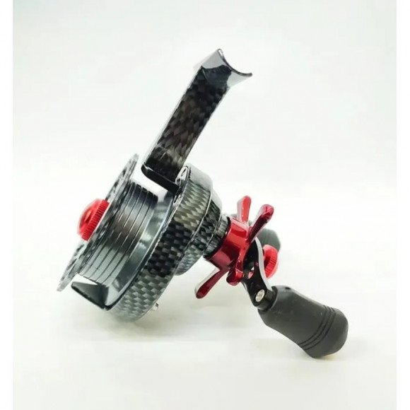 Катушка мультипликаторная Kosadaka Stalker 65мм Carbon L под левую руку Катушка мультипликаторная Kosadaka Stalker 65мм Carbon L под левую руку