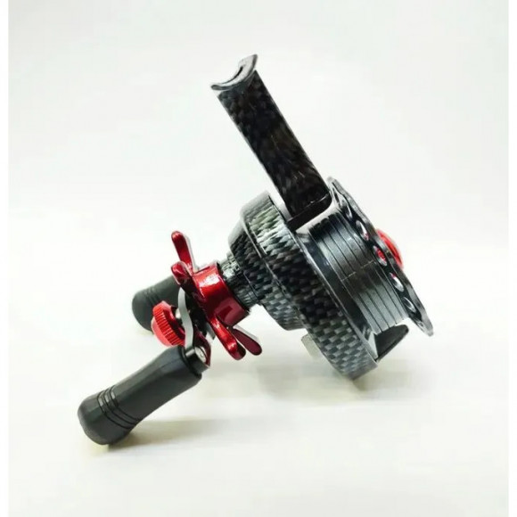 Катушка мультипликаторная Kosadaka Stalker 65мм Carbon L под левую руку Катушка мультипликаторная Kosadaka Stalker 65мм Carbon L под левую руку