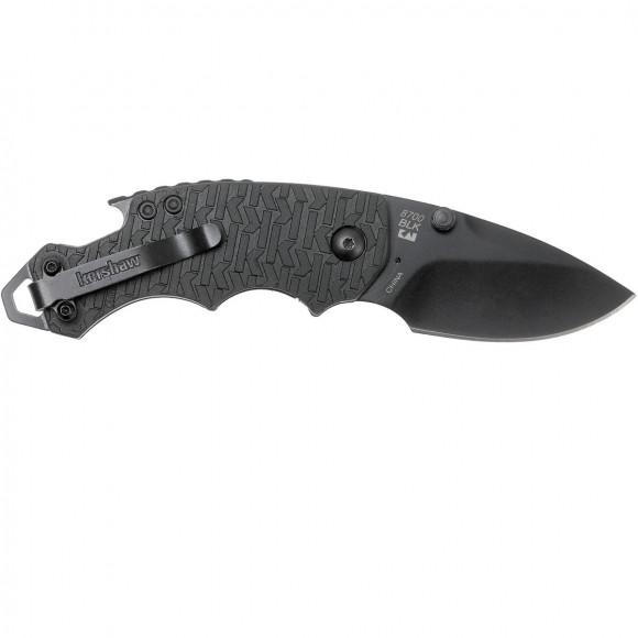 Нож складной KERSHAW Shuffle 8700BLK сталь 8Cr13MoV рукоять термопластик GFN черного цвета