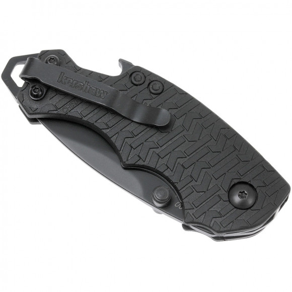 Нож складной KERSHAW Shuffle 8700BLK сталь 8Cr13MoV рукоять термопластик GFN черного цвета