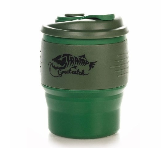 Кружка Tramp TRC-082 силиконовая складная с крышкой