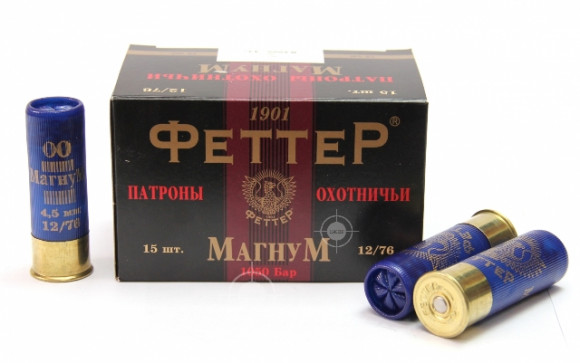 Патрон Феттер Магнум 12/76