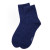 Носки из шерсти облегченные производства Монголия цвет Синий