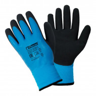 Перчатки Fiberon Двойное утепление Аквастоп (акрил с полиэстером, латексное покрытие) р.11(XXL)