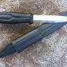 Нож универсальный Mora 510 углеродистая сталь чёрная рукоять