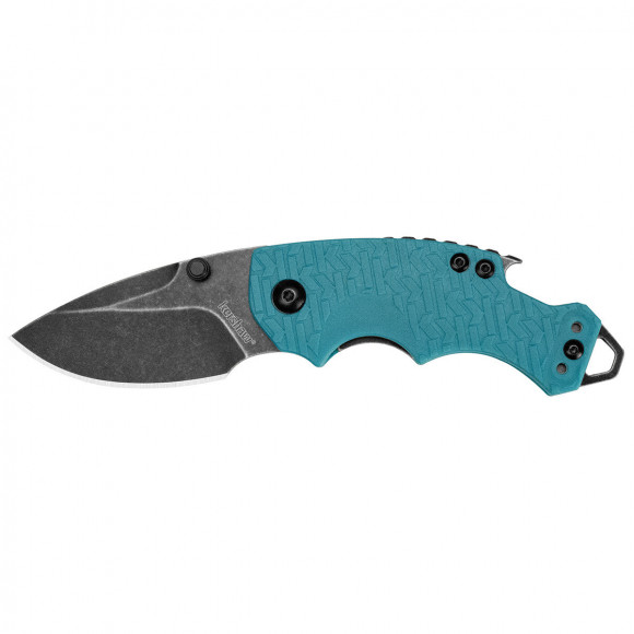Нож складной KERSHAW Shuffle 8700TEALBW сталь 8Cr13MoV  рукоять термопластик GFN бирюзового цвета