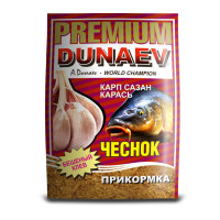Прикорм Dunaev Premium Карп-Сазан Чеснок 1000г