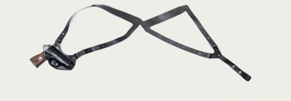 Кобура наплечная горизонтального ношения Хольстер мод. T Grand Power T10-12 кожа черная Кобура наплечная горизонтального ношения Хольстер мод. T Grand Power T10-12 кожа черная