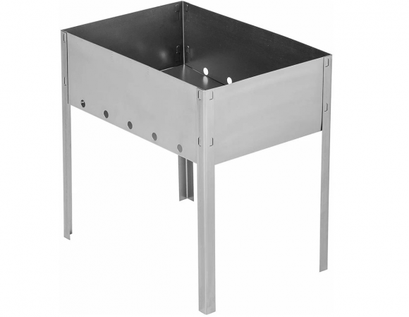 Мангал сборный Helios Light 350x240x350мм, сталь 0,4мм (HS-МC.02-Э)