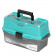 Ящик для снастей Nisus Tackle Box трехполочный бирюзовый