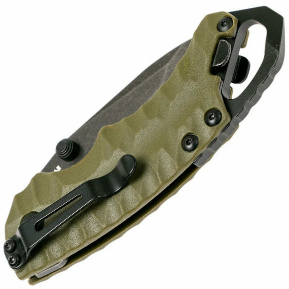 Нож складной KERSHAW Shuffle II Olive 8750TOLBW сталь 8Cr13MoV c покрытием BlackWash™ рукоять термопластик GFN цвет олива Нож складной KERSHAW Shuffle II Olive 8750TOLBW сталь 8Cr13MoV c покрытием BlackWash™ рукоять термопластик GFN цвет олива